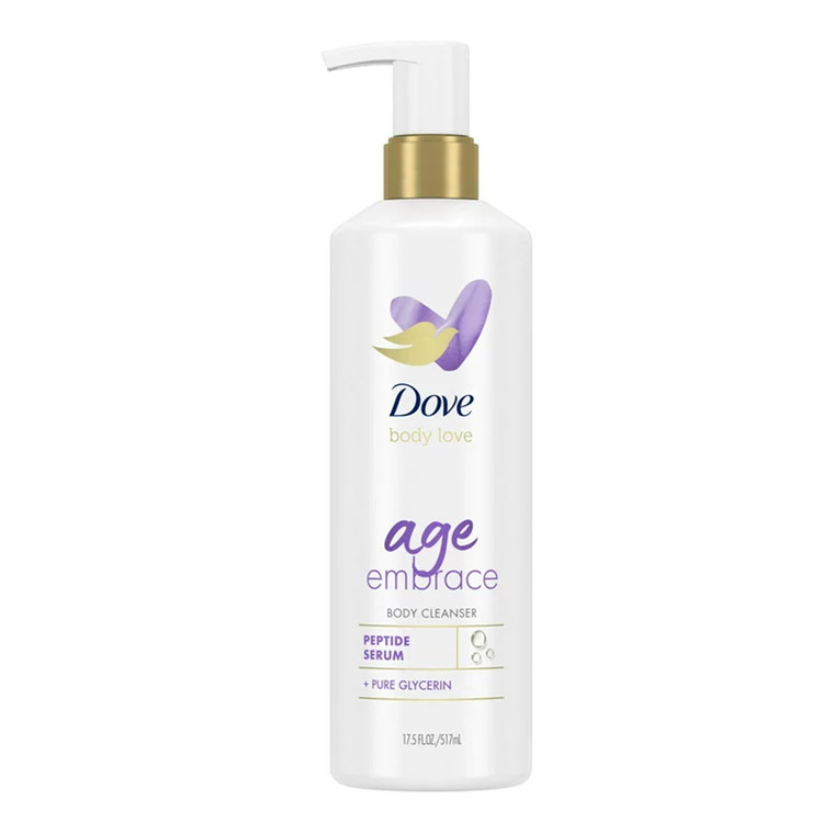 Dove Body Love Age Embrace Body Cleanser, 17.5 Fl Oz