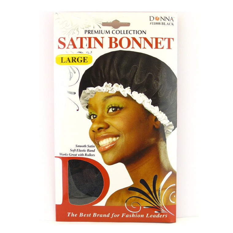 Donna Collection Premium Satin Bonnet Large, 1 Ea