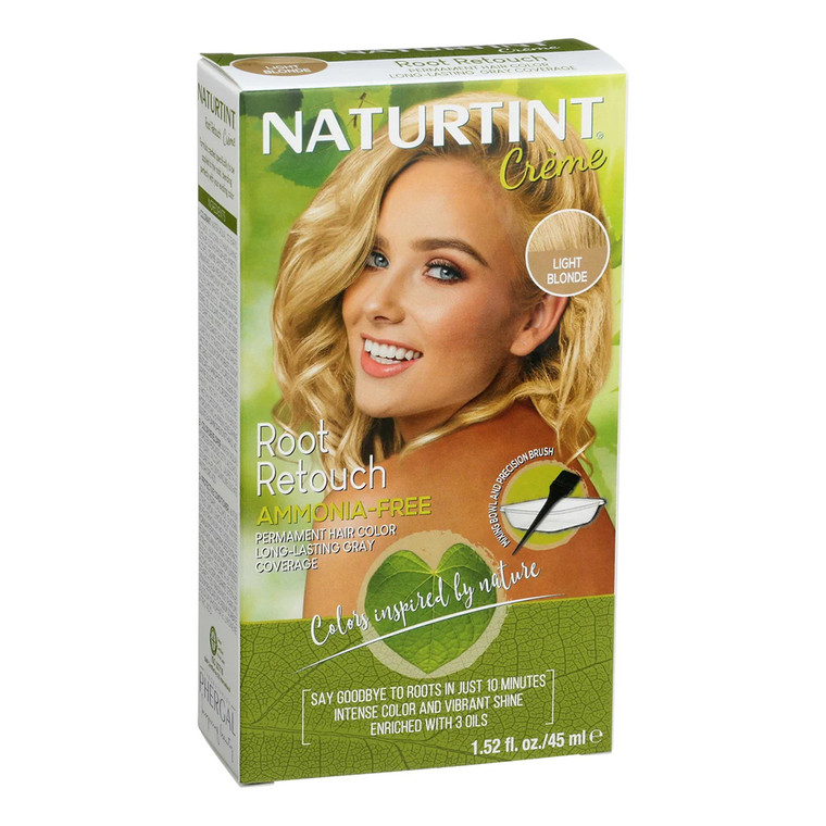 Naturtint Root Retouch Creme 9N Light Blonde Hair Color Kit, 1.52 Oz