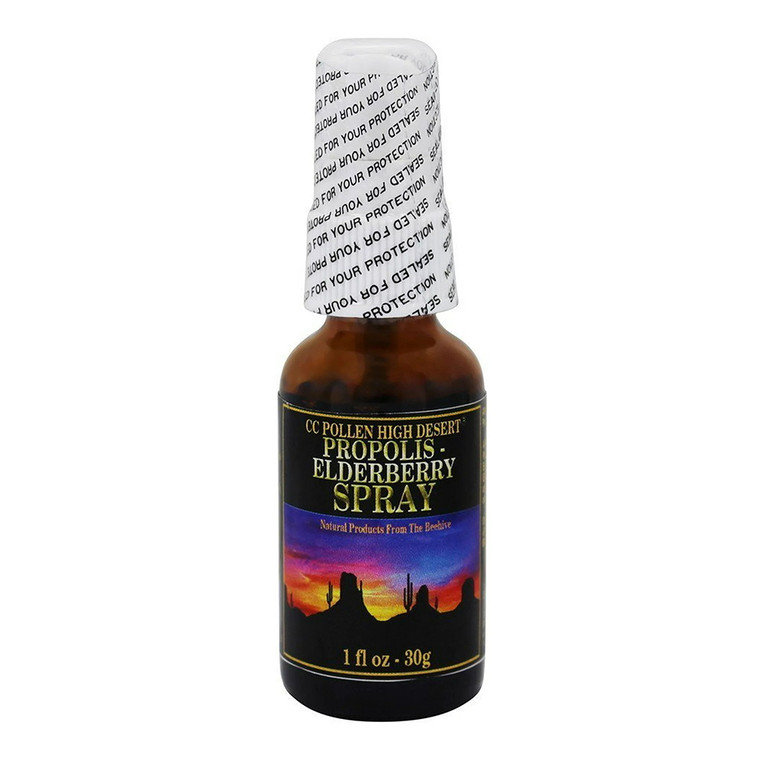 CC Pollen High Desert Propolis Elderberry Throat Spray, 1 Oz