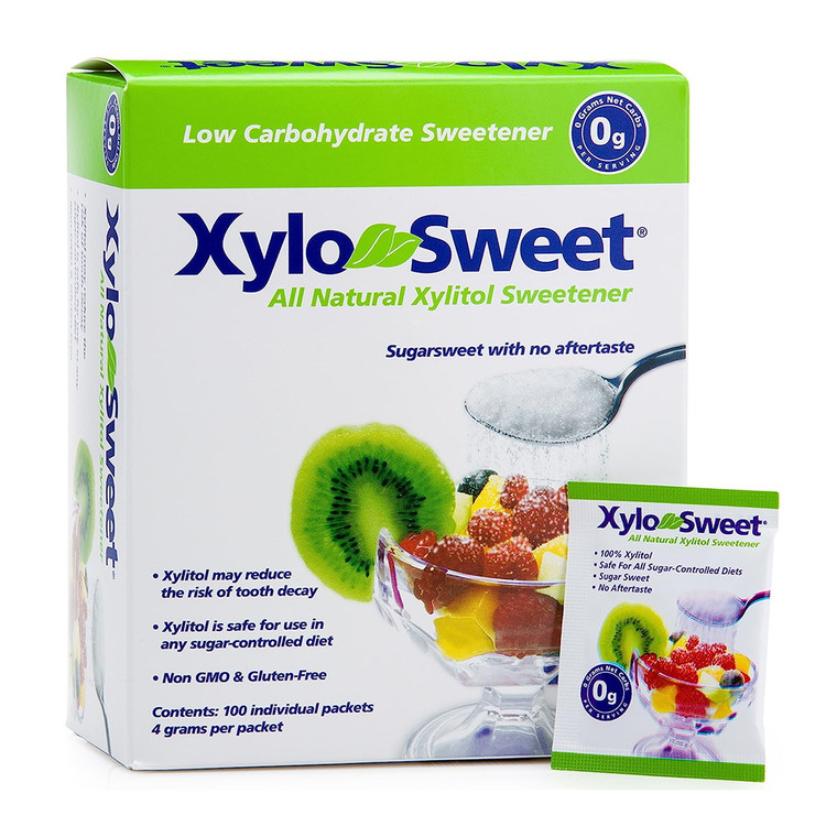 Xlear XyloSweet Natural Sweetener Sugar, 100 Ea