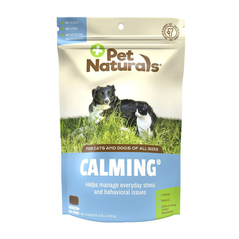 Pet Naturals Calming Behavior for Dogs and Cats, 160 Ea