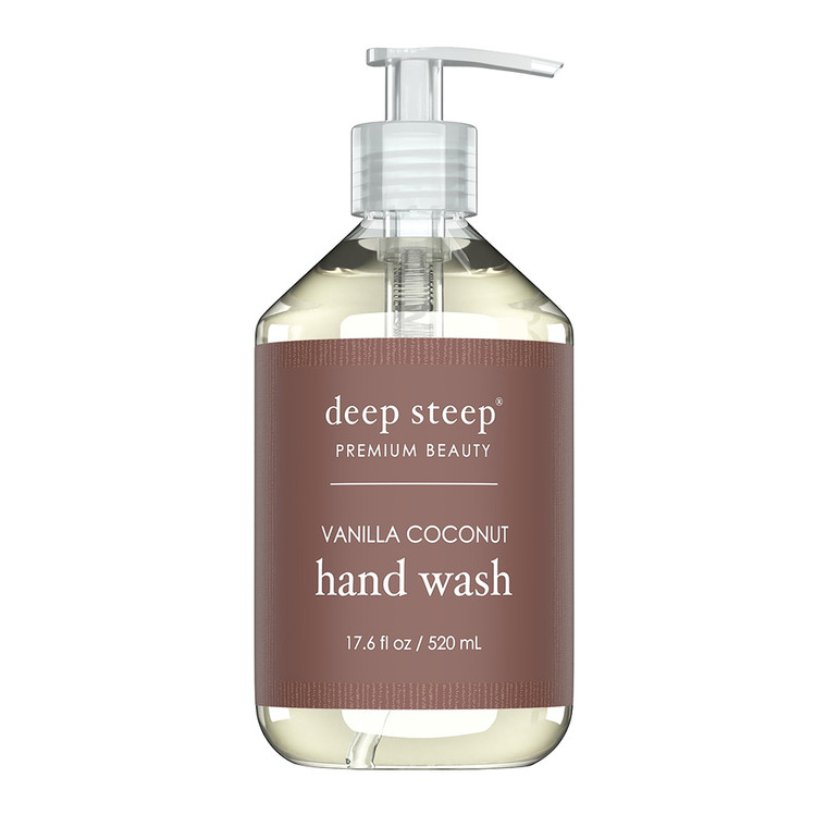 Deep Steep Liquid Hand Soap, Vanilla Coconut, 17.6 Oz