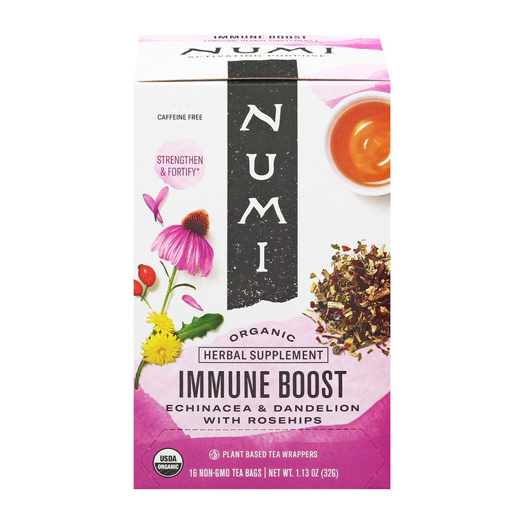 Numi Organic Immune Boost Tea, 16 Ct