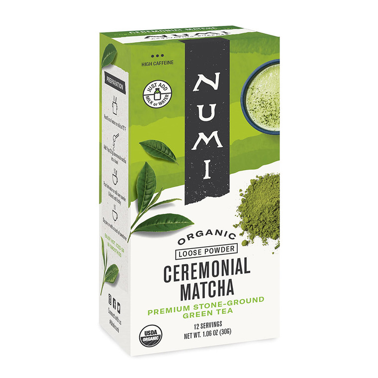 Numi Organic Tea Ceremonial Matcha Bags, 16 Ct
