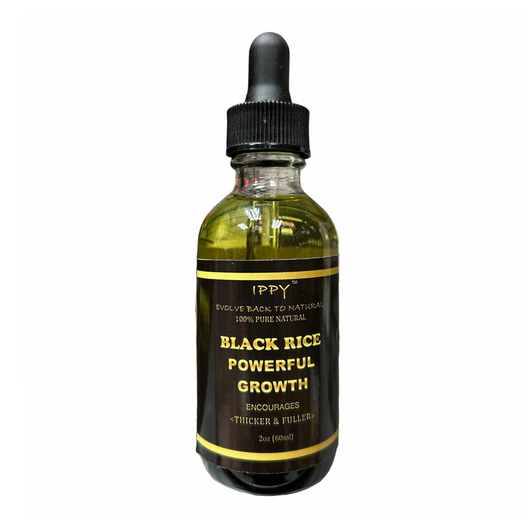 Ippy Black Rice Powerful Hair Growth Oil, 2 Oz