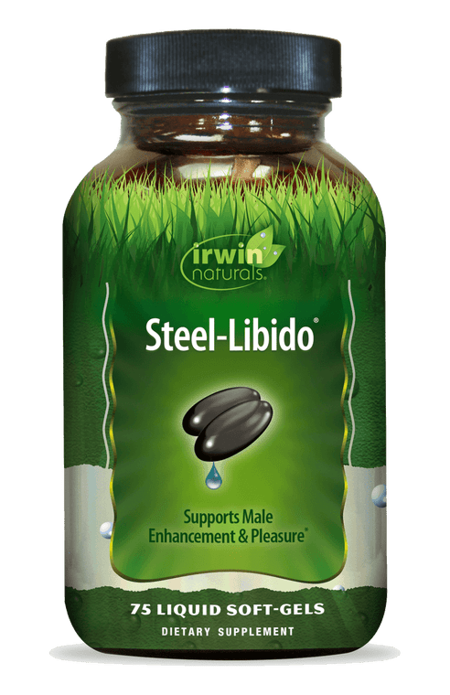 Irwin Steel Libido Liquid Soft Gels, 75 Ea