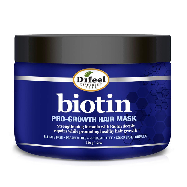 Difeel Pro Growth Biotin Hair Mask, 12 Oz