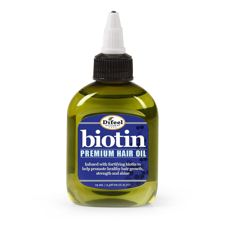Difeel Premium Biotin Hair Oil, 2.5 Oz