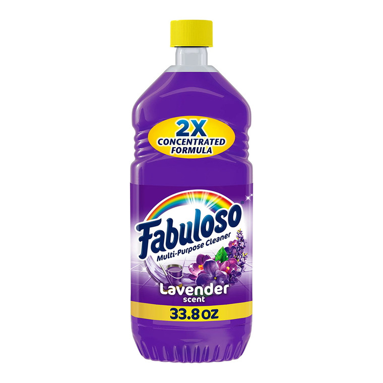 Fabuloso Lavender Multi Purpose Cleaner, Long Lasting Freshness, 33.8 Oz