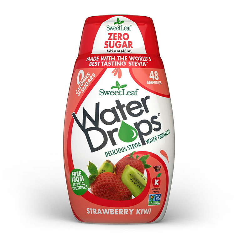 Sweet Drops Water Enhancer Sweetener, Strawberry Kiwi, 1.62 Oz