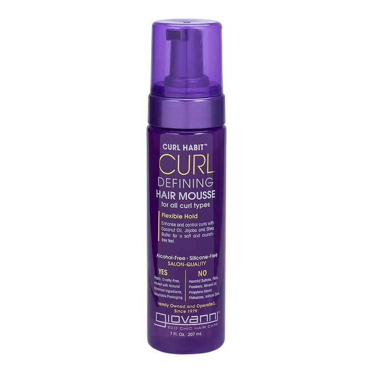 Giovanni Curl Defining Hair Mousse, 7 Oz