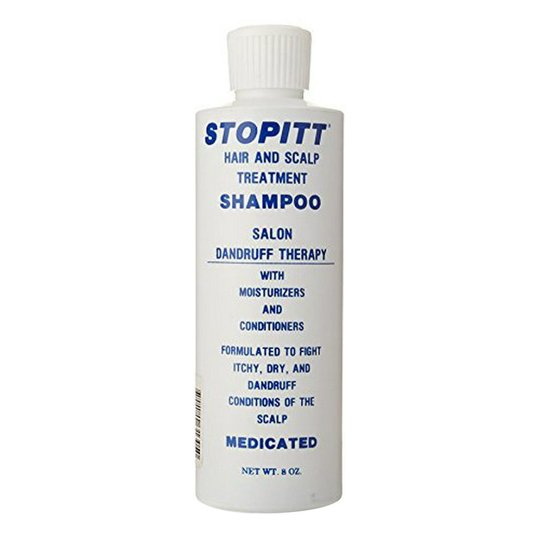 Stopitt Hair And Scalp Treatment Shampoo Dandruff Therapy, 8 Oz