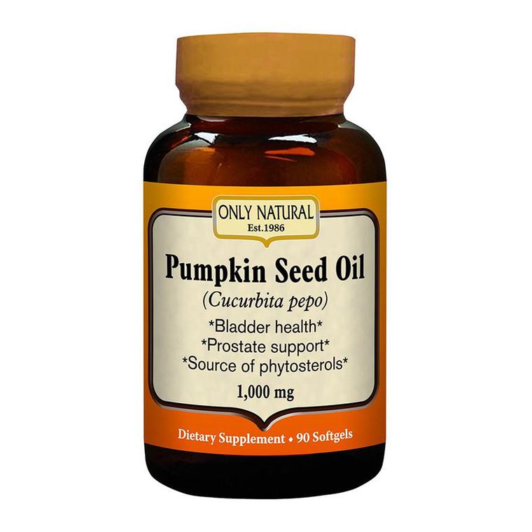 Only Natural Pumpkin Seed Oil, Softgels, 90 Ea