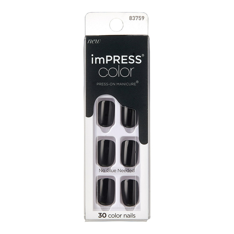 Kiss Impress Color Press On Fake Nails, 30 Ea