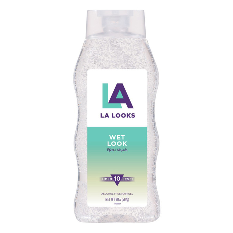 LA Looks Wet Look Hair Styling Gel Alcohol Free 20Oz (567g)