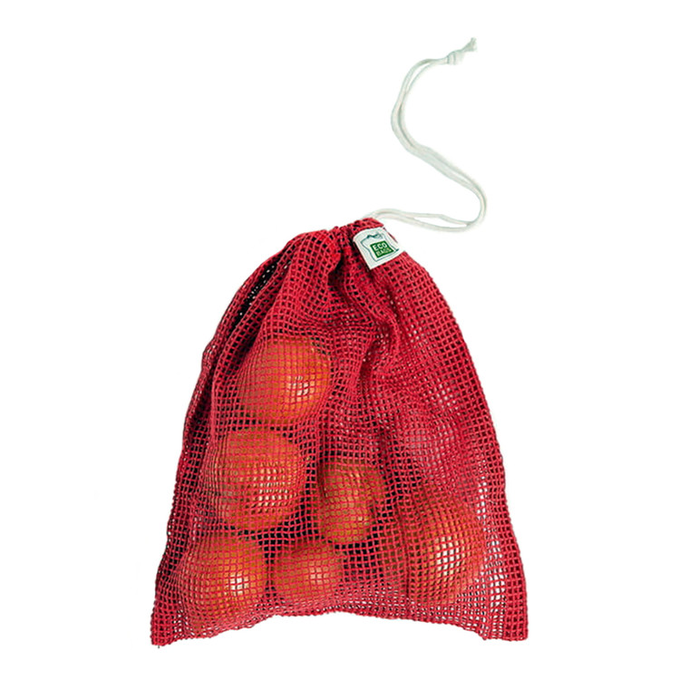 Eco Bags Organic Medium Chili Net Drawstring Bag, 1 Ea