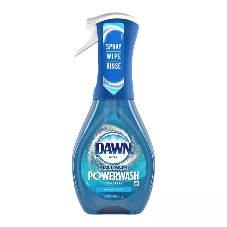 Dawn Ultra Platinum Powerwash Dish Spray, Dish Soap, Fresh Scent, 16 Oz