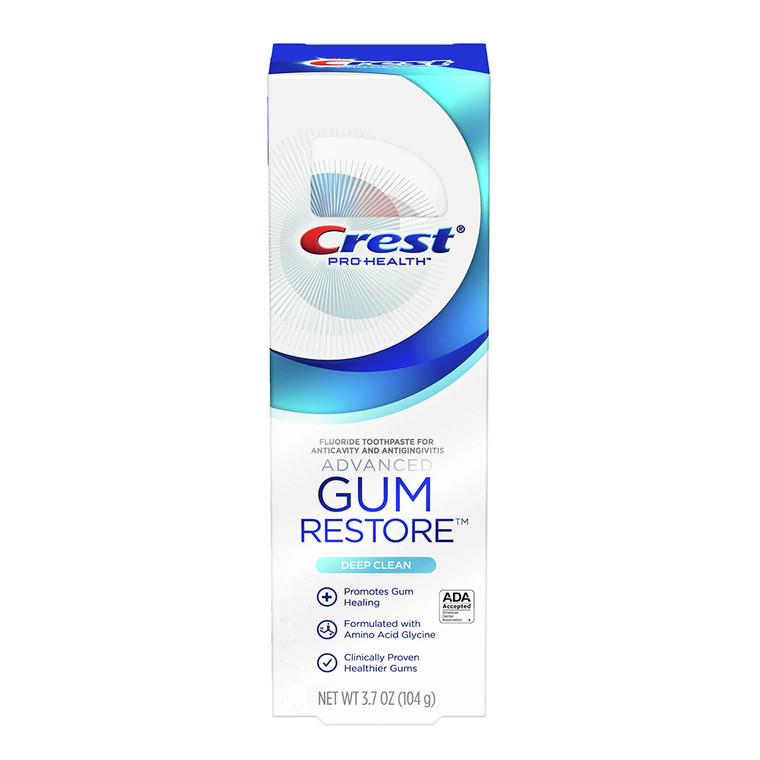 Crest Pro Health Advanced Gum Restore Deep Clean Toothpaste, 3.7 Oz