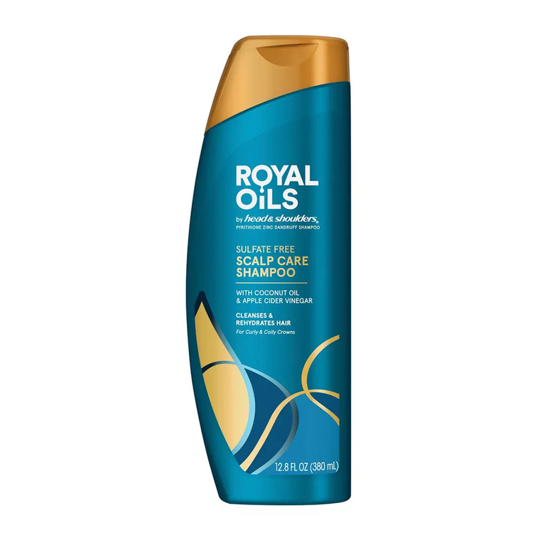 Head and Shoulders Royal Oils Anti-Dandruff Shampoo, Scalp Care, 12.8 Oz