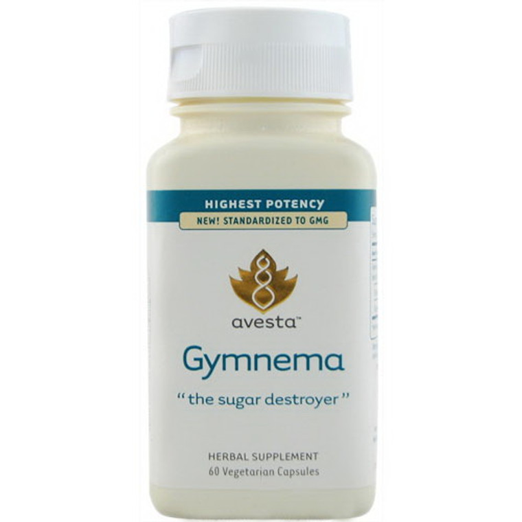 Avesta Gymnema Sugar Destroyer Highest Potency Capsules, 60 Ea