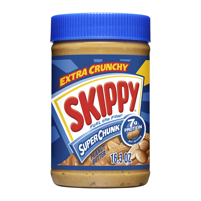 Skippy Super Chunk Peanut Butter, 16.3 Oz