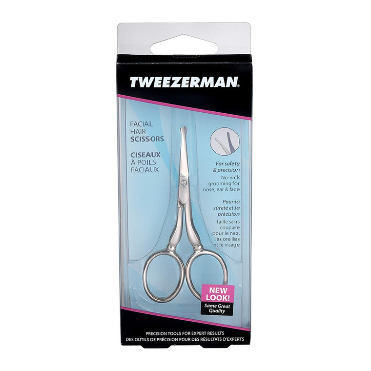 Tweezerman Facial Hair Scissors, 1 Ea