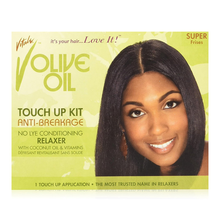 Vitale Olive Oil Super Relaxer Touch Up Kit, 1 Ea