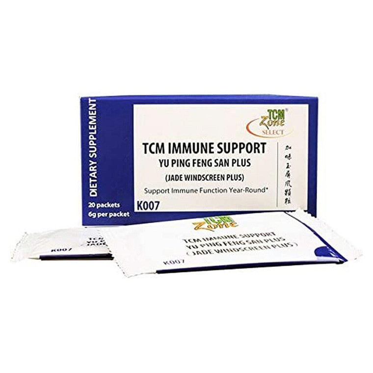 Tcmzone Jade Windscreen Plus Immune Support Formula, 20 Ct