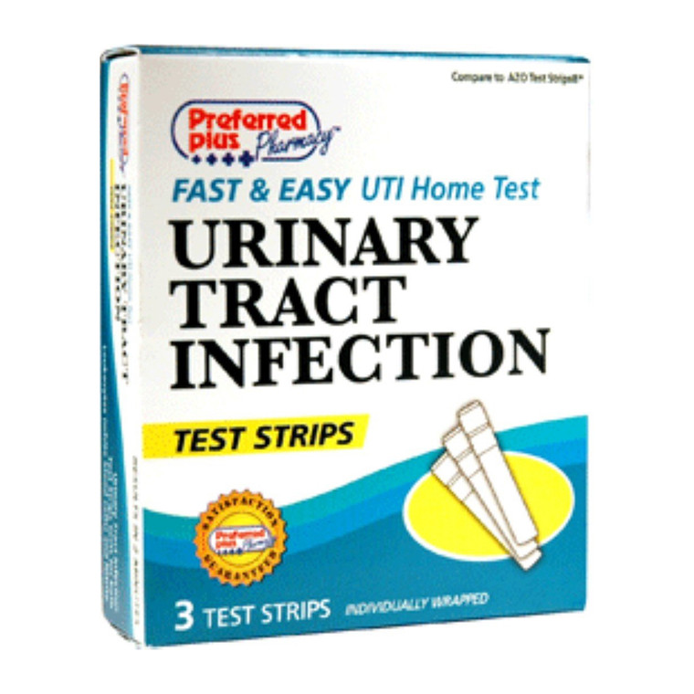 Uti Urinary Tract Infection Test Strips, 3 Ea