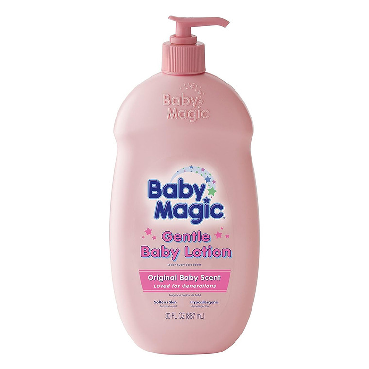 Baby Magic Gentle Baby Lotion Original Baby Scent Helps Skin Healthy and Soft 30Oz (887ml)