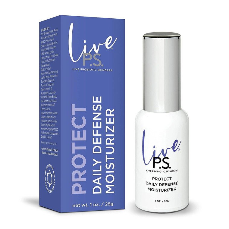 Live Probiotic Skincare Protect Daily Defense Moisturizer, 1 Oz