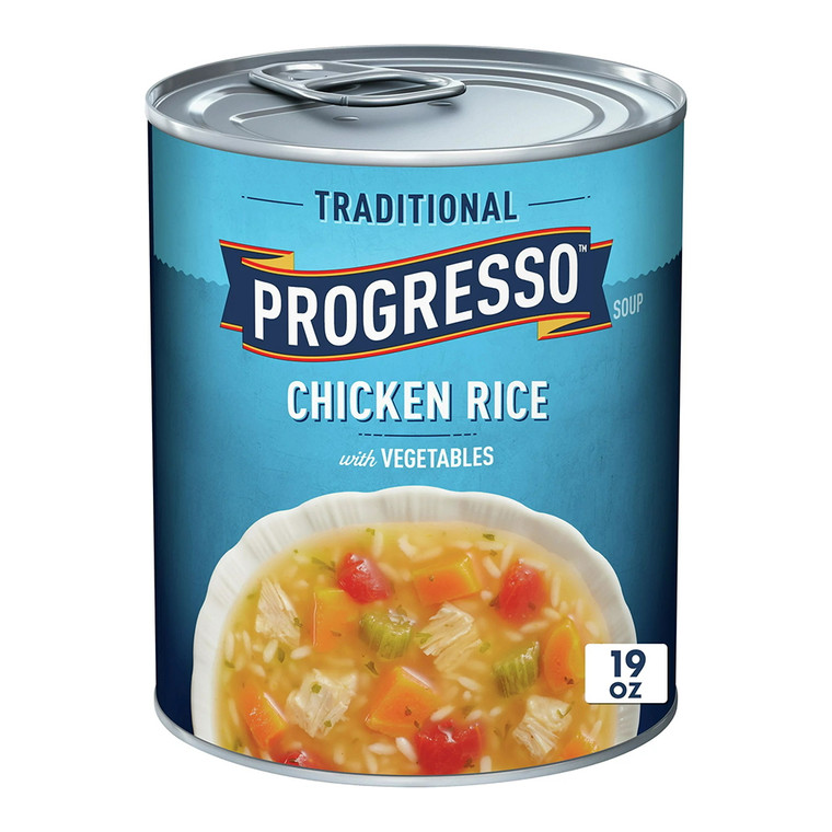 Progresso Traditional Chicken Rice with Vegetables Soups, 19 Oz