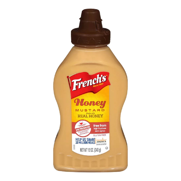 Frenchs Classic Honey Mustard Squeeze Bottle, 12 Oz