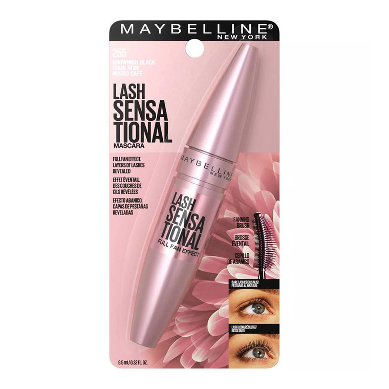 Maybelline New York Lash Sensational Mascara, Brownish Black, 1 Ea