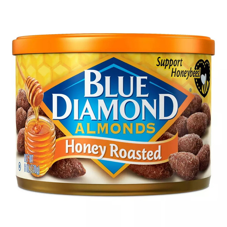 Blue Diamond Honey Roasted Almonds, 6 Oz