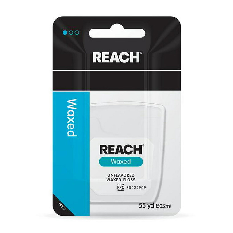 Reach Waxed Dental Floss, Unflavored, 1 Ea