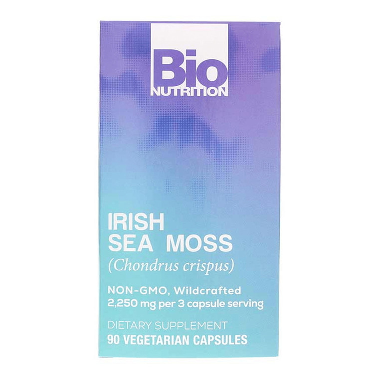 Bio Nutrition Irish Sea Moss Vegetarian Capsules, 90 Ea