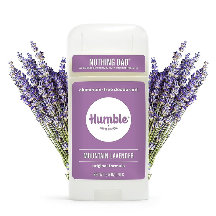 Humble Brands Natural Deodorant, Mountain Lavender, 2.5 Oz