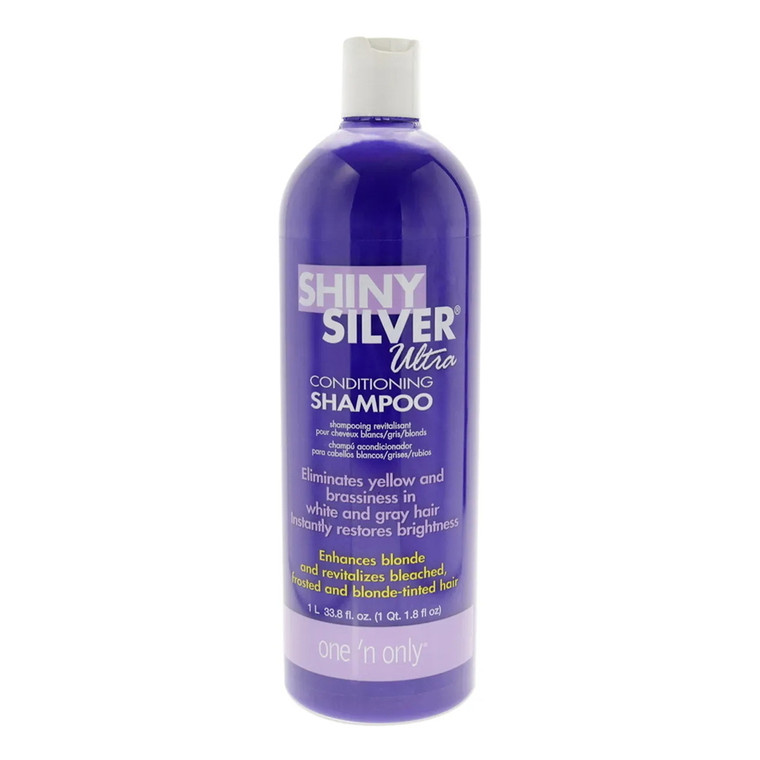 One n Only Shiny Silver Ultra Conditioning Shampoo, 33.8 Oz