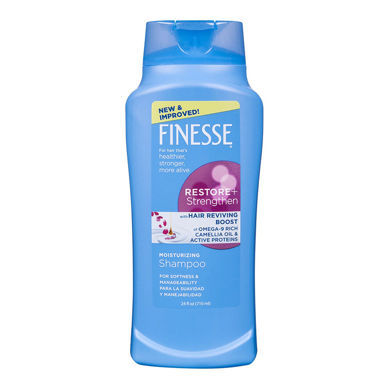 Finesse Moisturizing Shampoo, Restore and Strengthen, 24 OZ