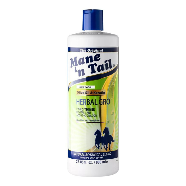 Mane N Tail Herbal Gro Olive Oil Infused Strengthens And Nourishes Conditioner, 27.5 Oz