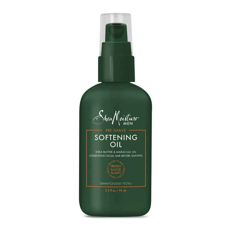 Shea Moisture Men Pre Shave Softening Oil, 3.2 Oz