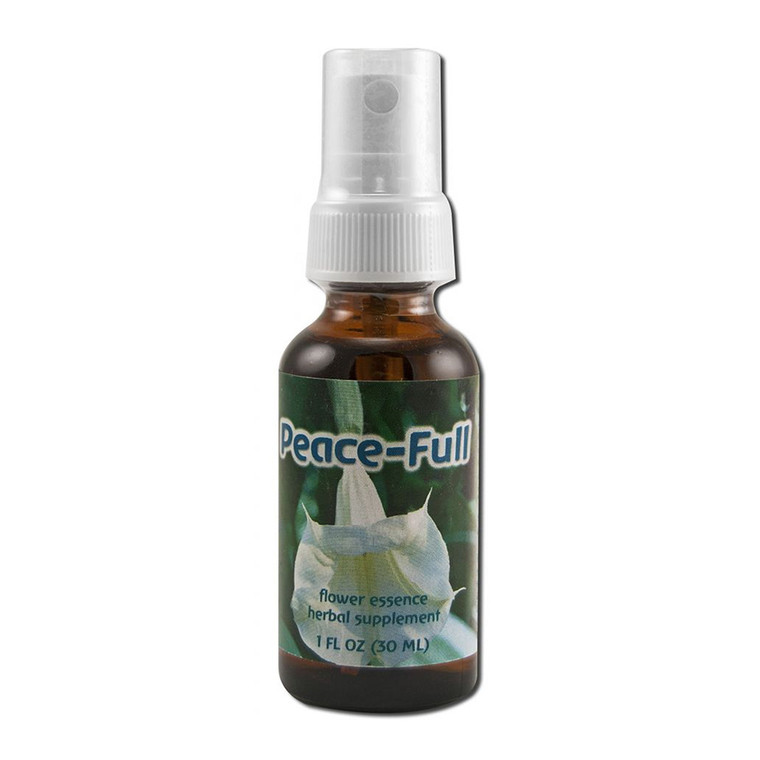 Flower Essence Services Peace Full Spray, 1 Oz