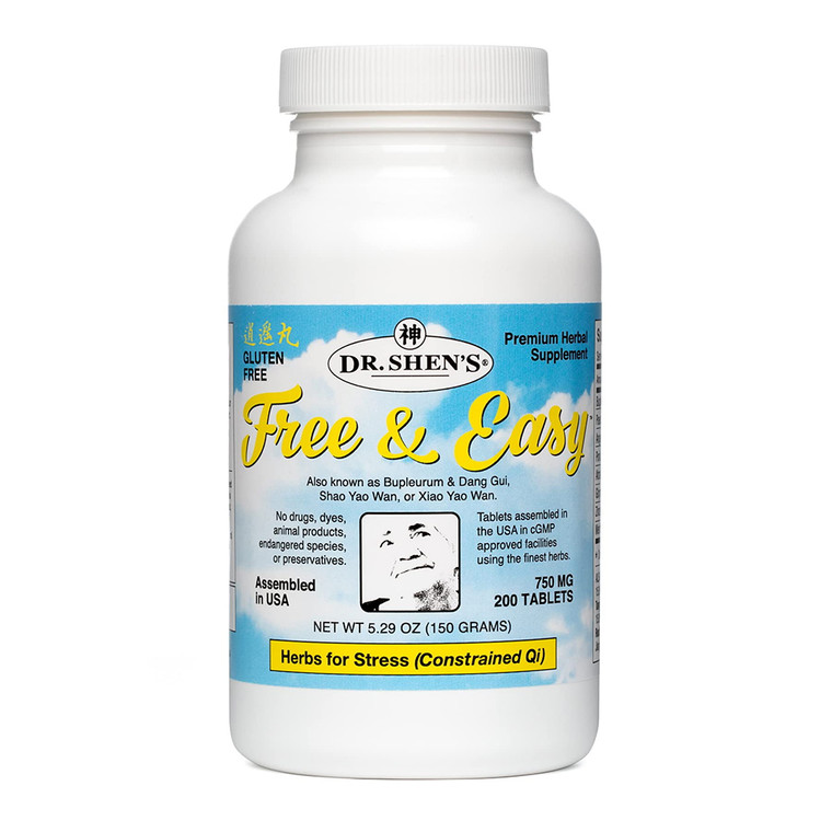 Dr Shens Free And Easy Stress Capsules, 200 Ea