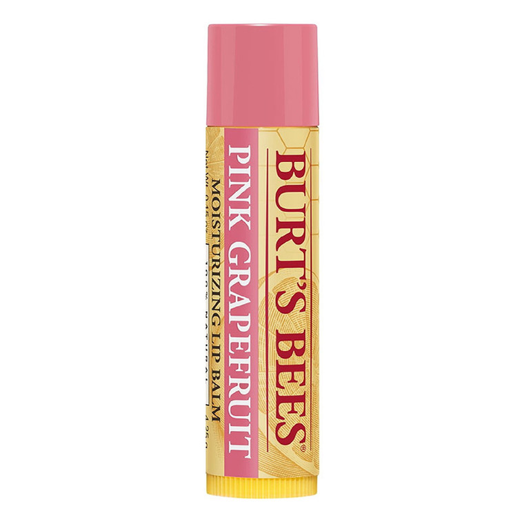 Burts Bees Lip Balm, Pink Grapefruit, 0.15 Oz