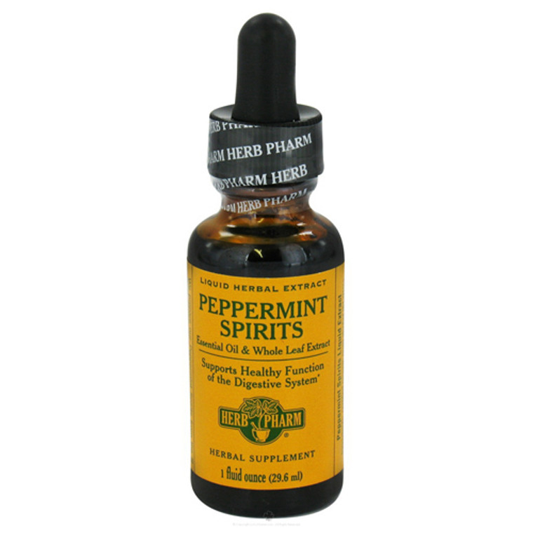 Herb Pharm Peppermint Spirits Liqid Herbal Extract - 1 Oz