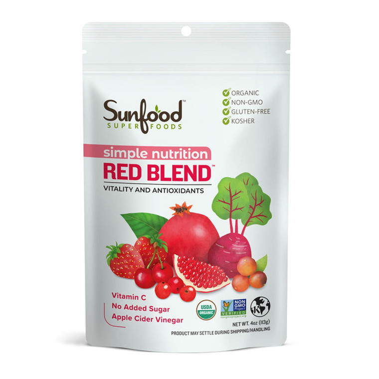 Sunfood Superfoods Organic Simple Nutrition Red Blend, 4 Oz