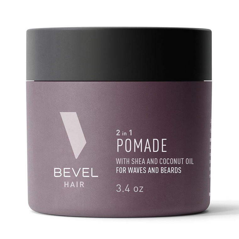 Bevel 2 In 1 Beard And Hair Pomade, 3.4 Oz