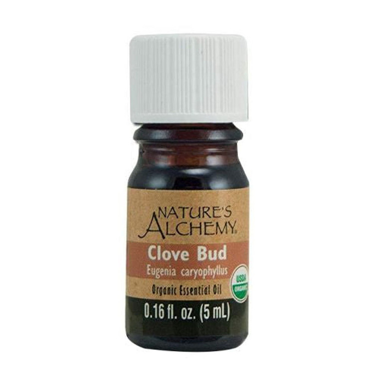 Natures Alchemy Clove Bud Organic Essential Oil, 5 Ml